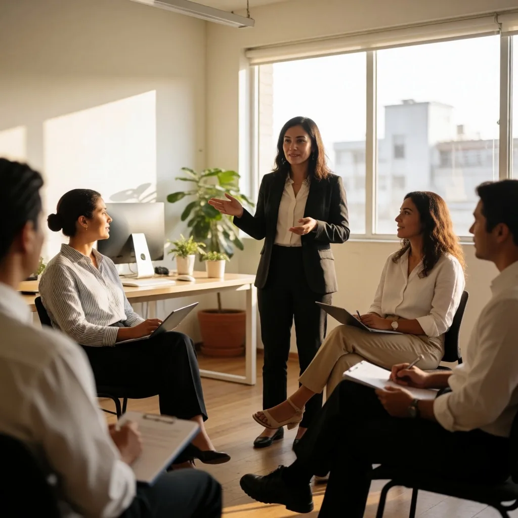 Taller de pausas activas en oficina